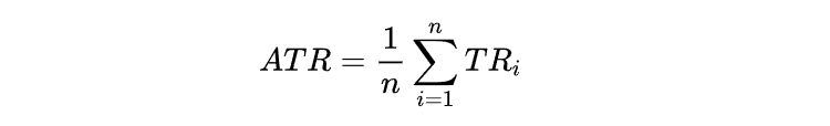 ATR formula step1