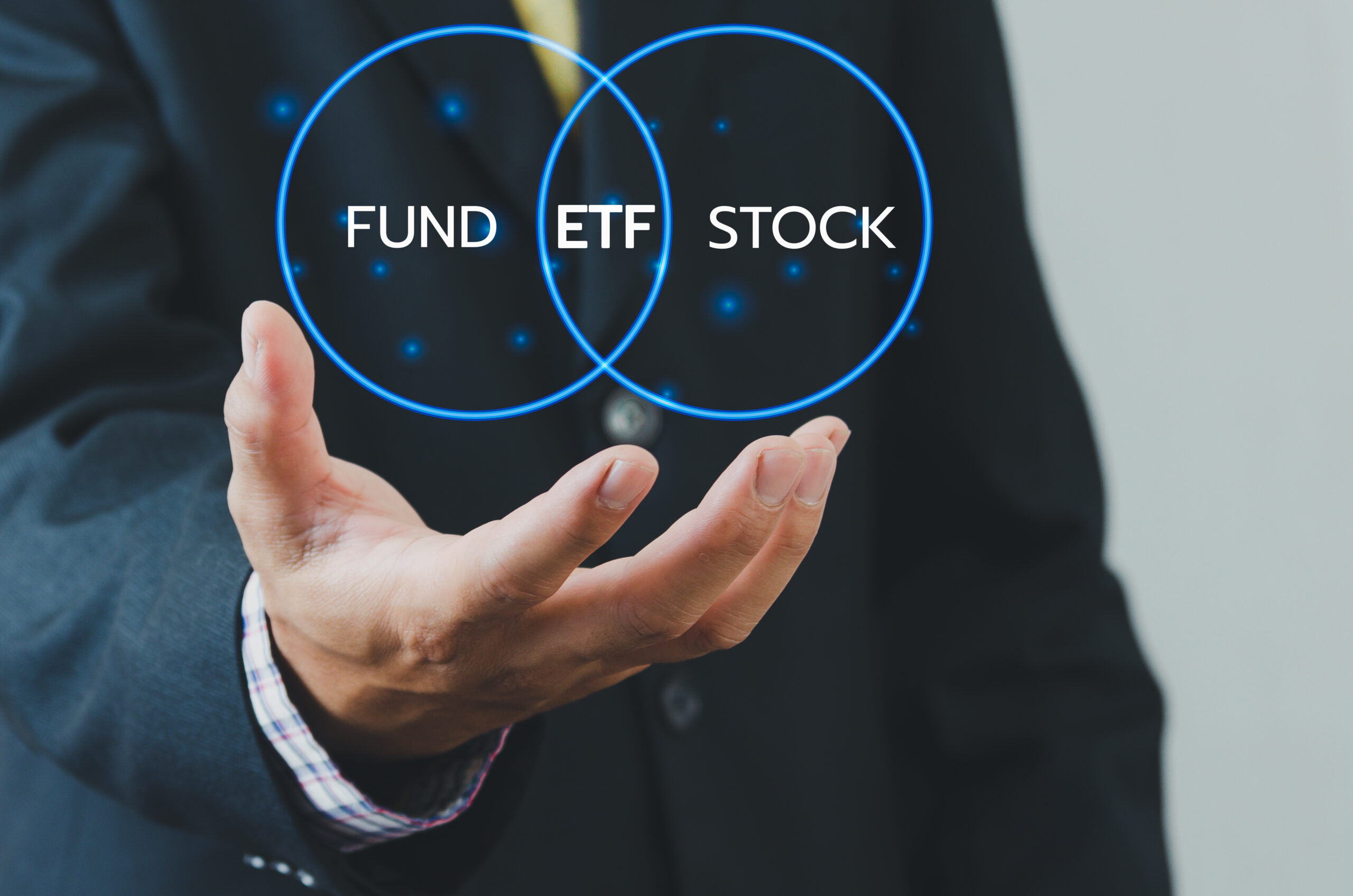 ETF is a mixture of stock and fund