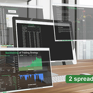 backtesting spreadsheets EMA cross trading strategy